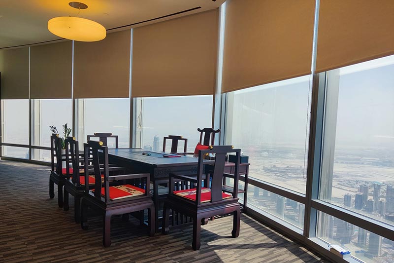 Interior works in Burj Khalifa