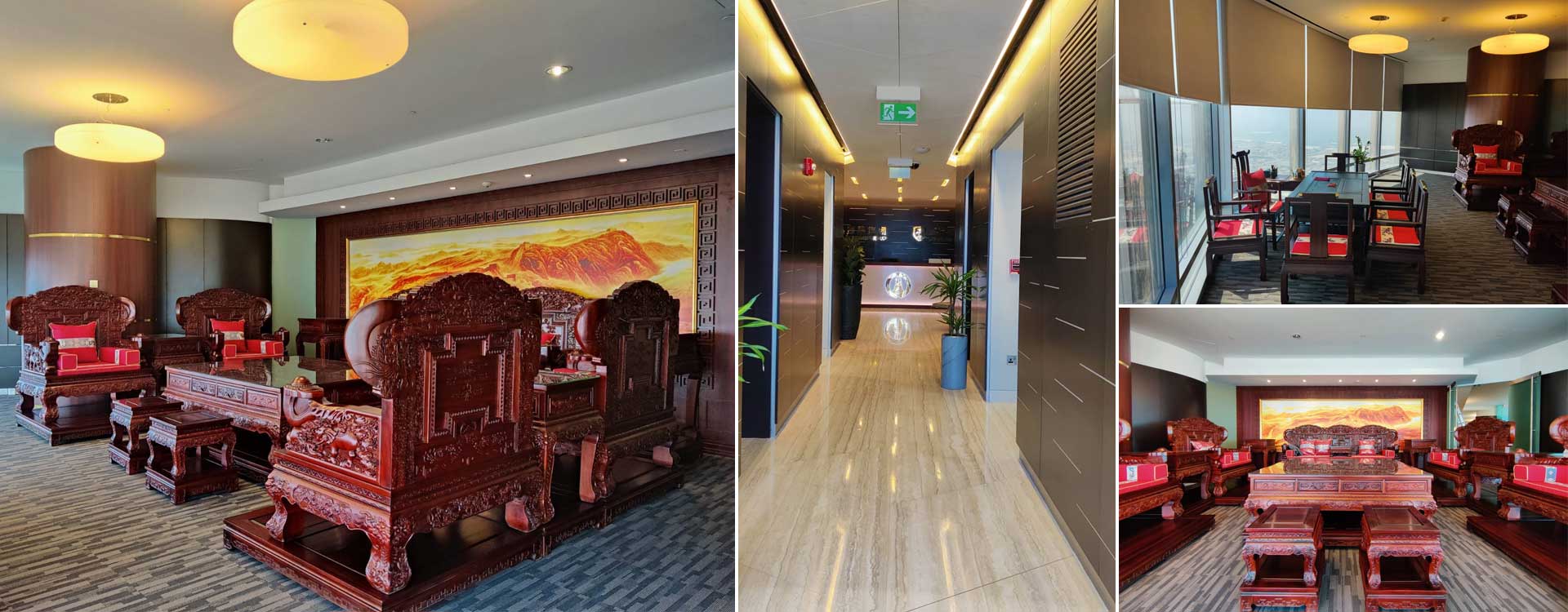 Interior works in Burj Khalifa